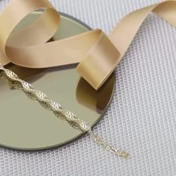 14 Karaat Bicolor Gouden Armband -SieradenSpot Korting 14 karaat bicolor gouden armband 2