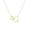 14 Karaat Geelgouden Ketting 2 Harten 1 14 Karaat Geelgouden Ketting 2 Harten -SieradenSpot Korting 14 karaat geelgouden ketting 2 harten