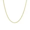 14 Karaat Geelgouden Ketting Gourmet 0,81mm 2 14 Karaat Geelgouden Ketting Gourmet 0,81mm -SieradenSpot Korting 14 karaat geelgouden ketting gourmet 0 81mm