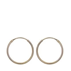 14 Karaat Geelgouden Oorbellen 18mm