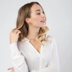 14 Karaat Geelgouden Ring 5 Multicolor Zirkonia's -SieradenSpot Korting 14 karaat geelgouden ring 5 multicolor zirkonia s 2