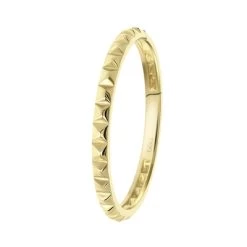 14 Karaat Geelgouden Ring Bewerkt