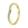 14 Karaat Geelgouden Ring Met 21 Diamanten 0,10ct -SieradenSpot Korting 14 karaat geelgouden ring met 21 diamanten 0 10ct