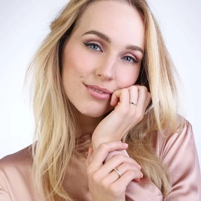 14 Karaat Geelgouden Ring Met 7 Diamanten 0,05ct 6 14 Karaat Geelgouden Ring Met 7 Diamanten 0,05ct - Afbeelding 4