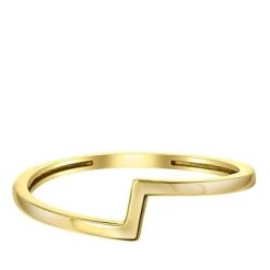 14 Karaat Geelgouden Ring Schicht -SieradenSpot Korting 14 karaat geelgouden ring schicht 2