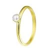 14K Geelgouden Kinderring Met Zoetwaterparel -SieradenSpot Korting 14k geelgouden kinderring met zoetwaterparel
