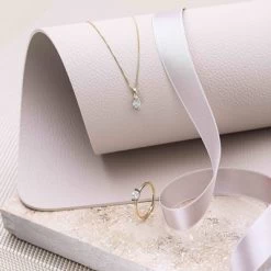 14K Geelgouden Ring Entourage 7 Diamanten 0,06ct -SieradenSpot Korting 14k geelgouden ring entourage 7 diamanten 0 06ct 4