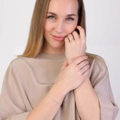 14K Witgouden Ring Fantasie 71 Diamanten 0,43ct -SieradenSpot Korting 14k witgouden ring fantasie 71 diamanten 0 43ct 3