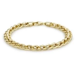 9 Karaat Armband Fantasie Schakel