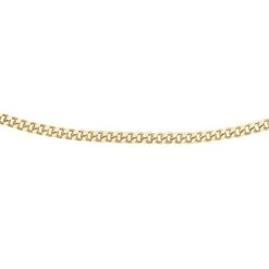 9 Karaat Ketting Gourmet Schakel Diamond Cut -SieradenSpot Korting 9 karaat ketting gourmet schakel diamond cut 2