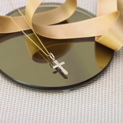 9 Karaat Ketting Met Hanger Kruis 9 9 Karaat Ketting Met Hanger Kruis -SieradenSpot Korting 9 karaat ketting met hanger kruis 2