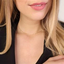 9 Karaat Ketting Met Venetiaanse Schakel -SieradenSpot Korting 9 karaat ketting met venetiaanse schakel 1