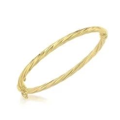9 Karaat Kinder Bangle Twist