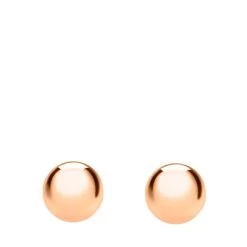 9 Karaat Oorknoppen Bol Rose