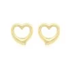 9 Karaat Oorknoppen Met Hart