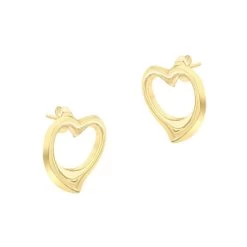 9 Karaat Oorknoppen Met Hart -SieradenSpot Korting 9 karaat oorknoppen met hart 3