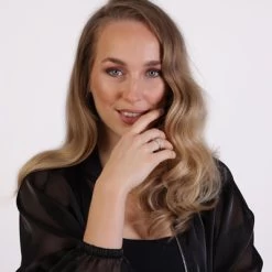 9 Karaat Witte Ring Solitair Met Zirkonia -SieradenSpot Korting 9 karaat witte ring solitair met zirkonia 3