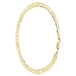 9K Armband Met Gourmet Schakel 4,5mm