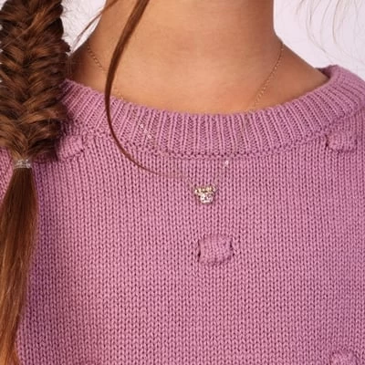 9Karaat Disney Minnie Ketting Roze Kristal 4 9Karaat Disney Minnie Ketting Roze Kristal - Afbeelding 2