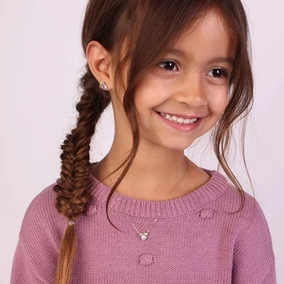 9Karaat Disney Minnie Ketting Roze Kristal 5 9Karaat Disney Minnie Ketting Roze Kristal - Afbeelding 3