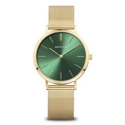 Bering Stalen Dames Horloge Model 14134-338