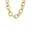 Gerecycled Stalen 18 Karaat Goldplated Ketting Melina -SieradenSpot Korting gerecycled stalen 18 karaat goldplated ketting melina