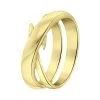 Gerecycled Stalen 18 Karaat Goldplated Ring Vignetta 1 Gerecycled Stalen 18 Karaat Goldplated Ring Vignetta -SieradenSpot Korting gerecycled stalen 18 karaat goldplated ring vignetta