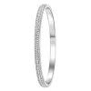 Gerecycled Stalen Armband Bangle Met Kristal 1 Gerecycled Stalen Armband Bangle Met Kristal -SieradenSpot Korting gerecycled stalen armband bangle met kristal