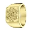 Gerecycled Stalen Goldplated Ring Surinaamse Mattenklopper 1 Gerecycled Stalen Goldplated Ring Surinaamse Mattenklopper -SieradenSpot Korting gerecycled stalen goldplated ring surinaamse mattenklopper