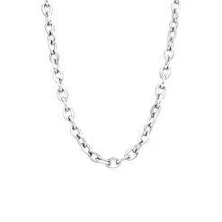 Gerecycled Stalen Heren Ketting Schakel