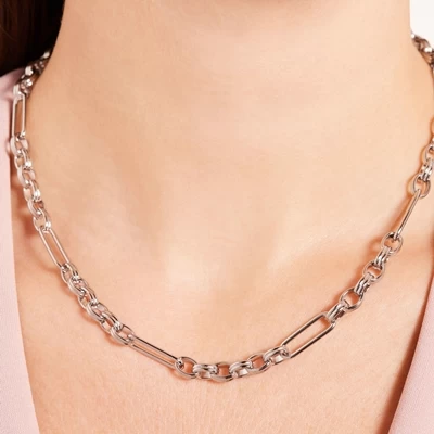 Gerecycled Stalen Ketting Amelie 4 Gerecycled Stalen Ketting Amelie - Afbeelding 2