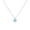 Gerecycled Stalen Kinderketting Hart Aqua Bohemica Kristal 2 Gerecycled Stalen Kinderketting Hart Aqua Bohemica Kristal -SieradenSpot Korting gerecycled stalen kinderketting hart aqua bohemica kristal