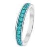 Gerecycled Stalen Kinderring Blue Zircon Kristal 2 Gerecycled Stalen Kinderring Blue Zircon Kristal -SieradenSpot Korting gerecycled stalen kinderring blue zircon kristal