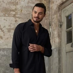 Gerecycled Stalen Oorbellen Gold Met Vierkante Zirkonia 6mm -SieradenSpot Korting gerecycled stalen oorbellen gold met vierkante zirkonia 6mm 2