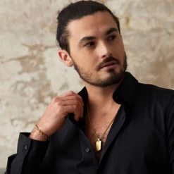 Gerecycled Stalen Oorbellen Gold Met Zirkonia Rond 4mm -SieradenSpot Korting gerecycled stalen oorbellen gold met zirkonia rond 4mm 2