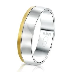 Gerecycled Stalen Vriendschapsring Maui Heren