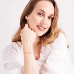 Gerecycled Zilveren Goldplated Armband Gedraaid -SieradenSpot Korting gerecycled zilveren goldplated armband gedraaid 4