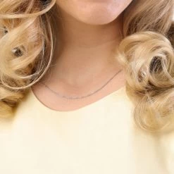 Gerecycled Zilveren Ketting Schakel -SieradenSpot Korting gerecycled zilveren ketting schakel 1