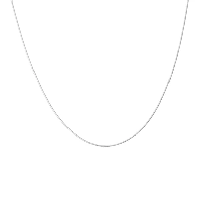 Gerecycled Zilveren Ketting Schakel Slang 3 Gerecycled Zilveren Ketting Schakel Slang