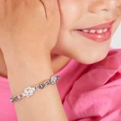 Gerecycled Zilveren Kinderarmband Surinaamse Mattenklopper. -SieradenSpot Korting gerecycled zilveren kinderarmband surinaamse mattenklopper 1