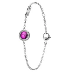 Guess Stalen Armband COLOR MY DAY Fuchsia