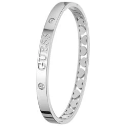Guess Stalen Bangle Armband Heart