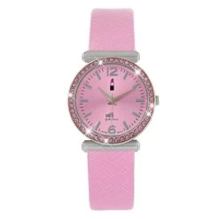 Little Miss Fabulous Horloge Met Roze PU Band
