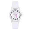 Little Miss Lovely Unicorn Horloge Met Witte PU Band -SieradenSpot Korting little miss lovely unicorn horloge met witte pu band