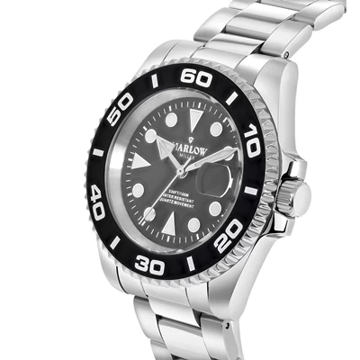 Marlow Miller Horloge Met Een Stalen Kast En Band 5 Marlow Miller Horloge Met Een Stalen Kast En Band - Afbeelding 3