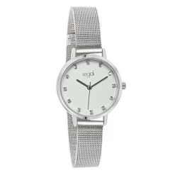 Regal Mesh Sparkle Dameshorloge Zilverkleurig