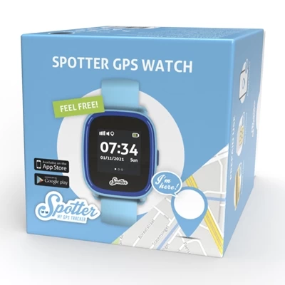 Spotter GPS Horloge Blauw SPW-BL1701 5 Spotter GPS Horloge Blauw SPW-BL1701 - Afbeelding 4