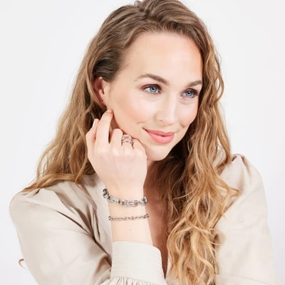 Stalen Armband Met Ovale Schakels 5 Stalen Armband Met Ovale Schakels - Afbeelding 3