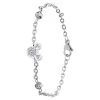 Disney Stalen Armband Mickey Mouse Met Wit Kristal -SieradenSpot Korting stalen armband mickey mouse met wit kristal