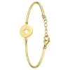 Stalen Goldplated Armband Met Poolster -SieradenSpot Korting stalen goldplated armband met poolster